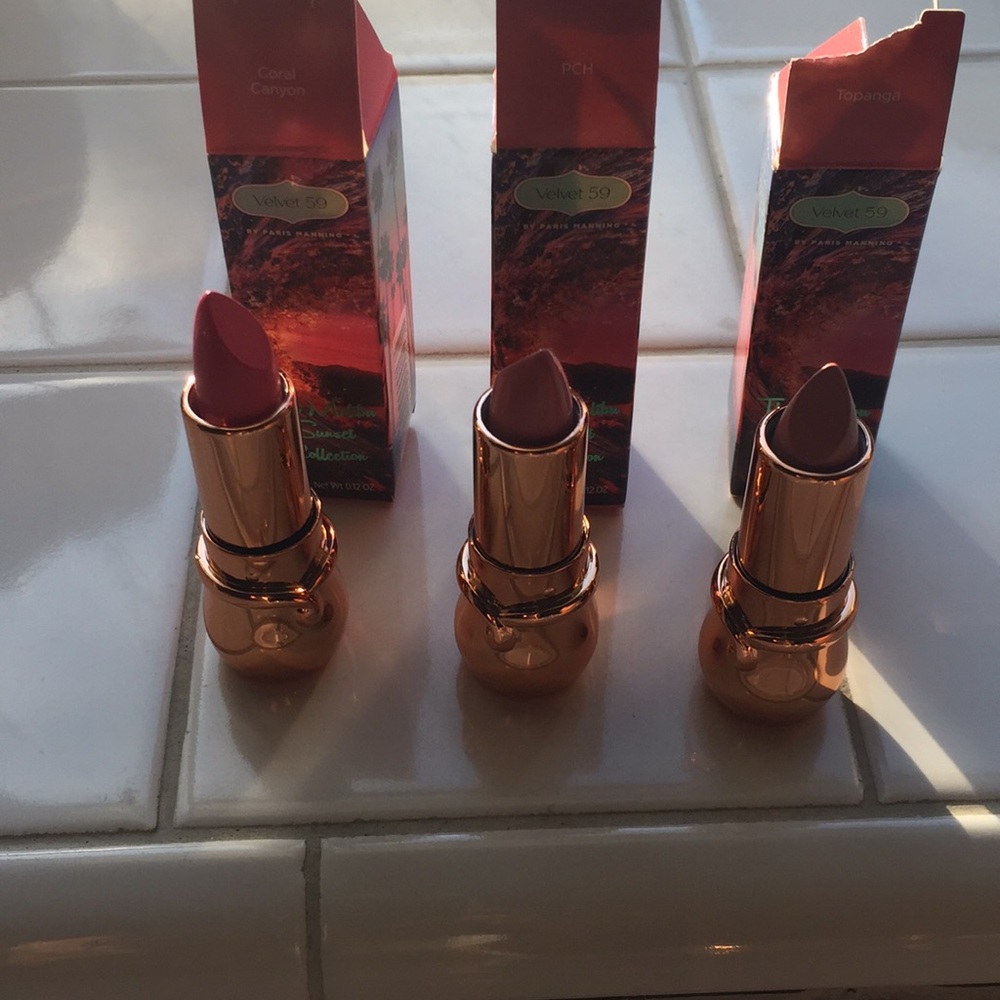 Velvet 59"The Malibu Sunset Collection"Lipsticks - Picture 2 of 2